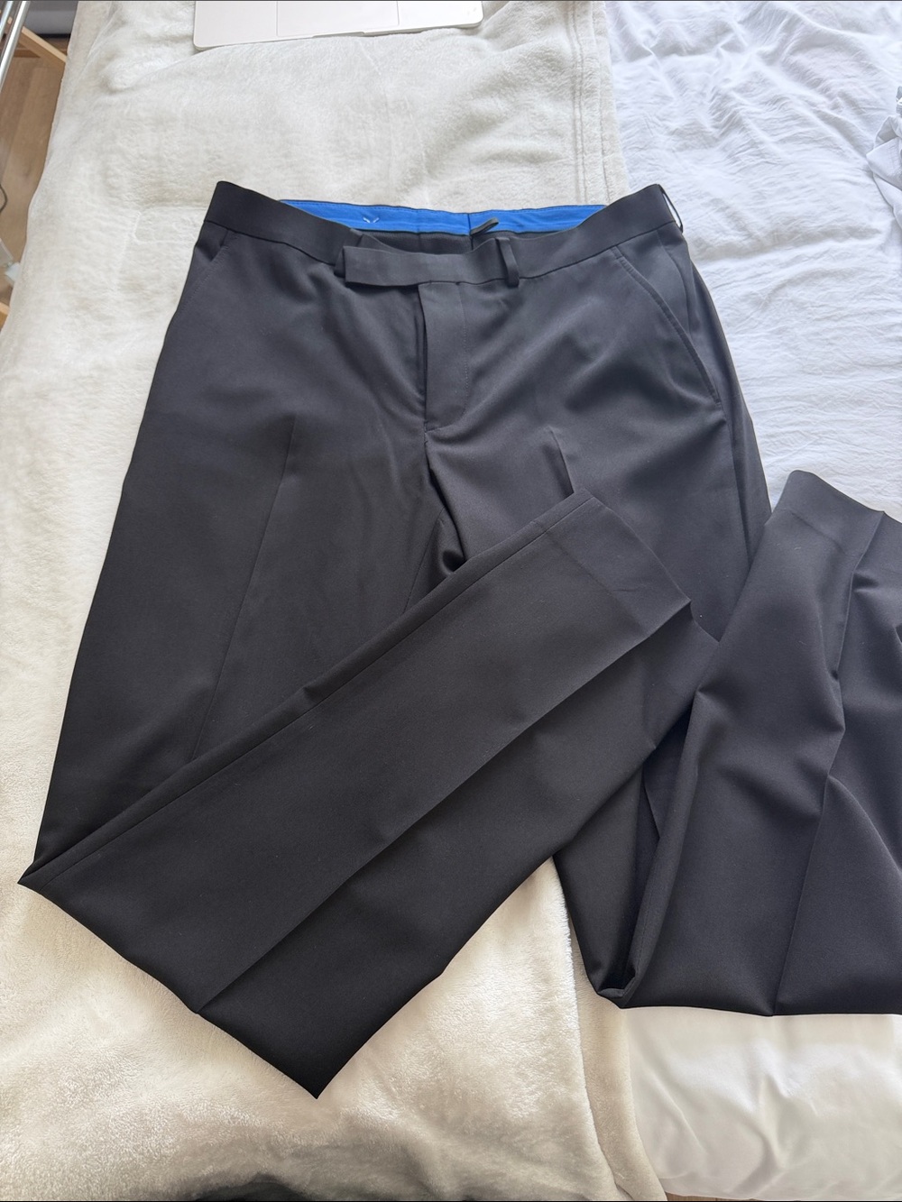 Kenneth Cole Black Dress Pants - Techni-Cole